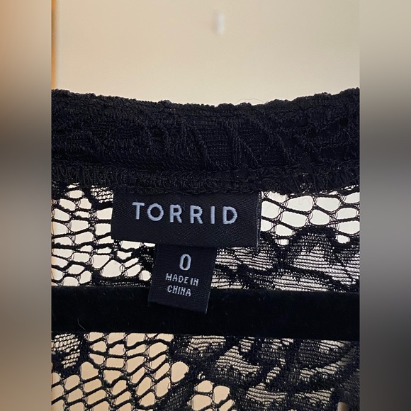 Torrid Maxi Overlay Dress/Coverup - Picture 3 of 3